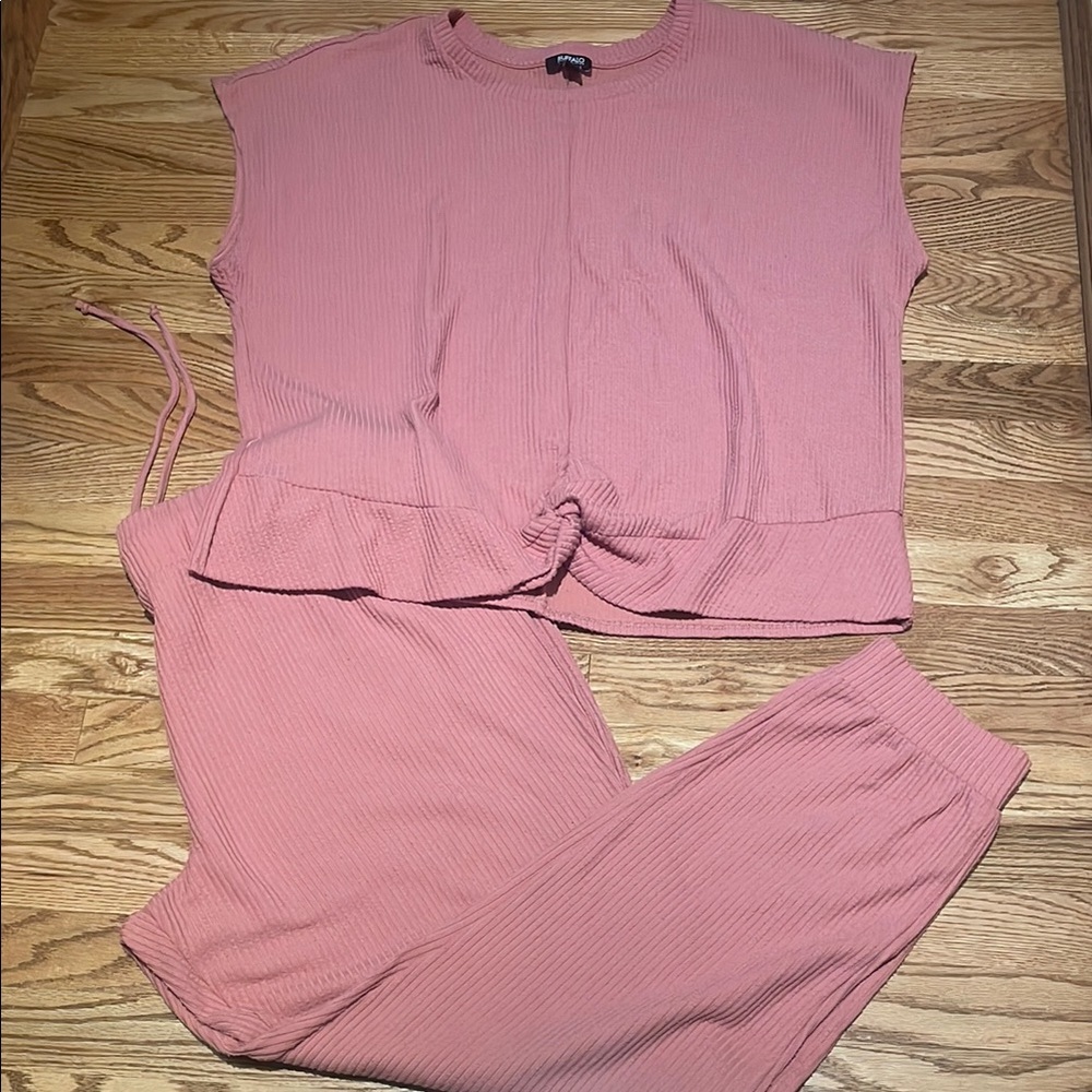Buffalo David Bitton Pink Pajama Set